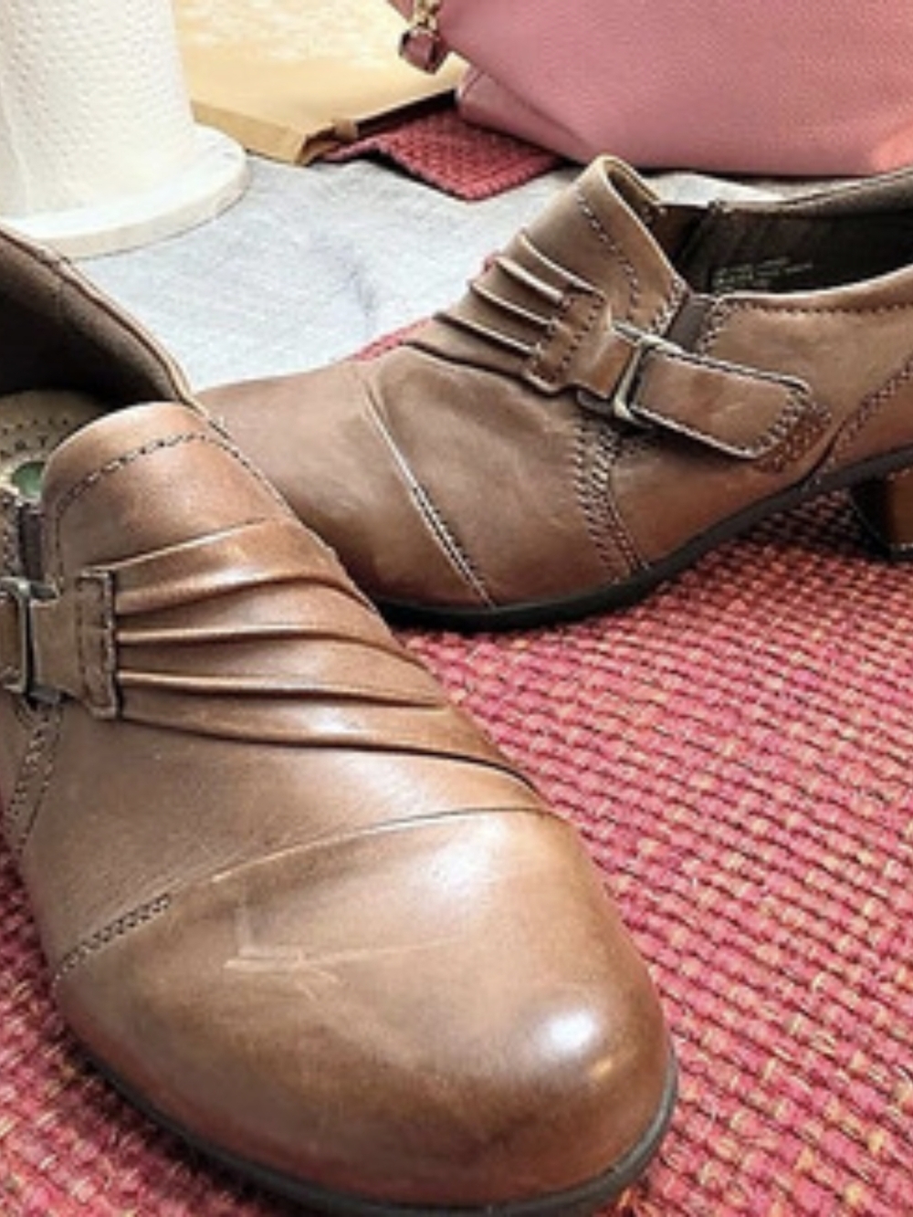 Earth Origin Buckle Heels
